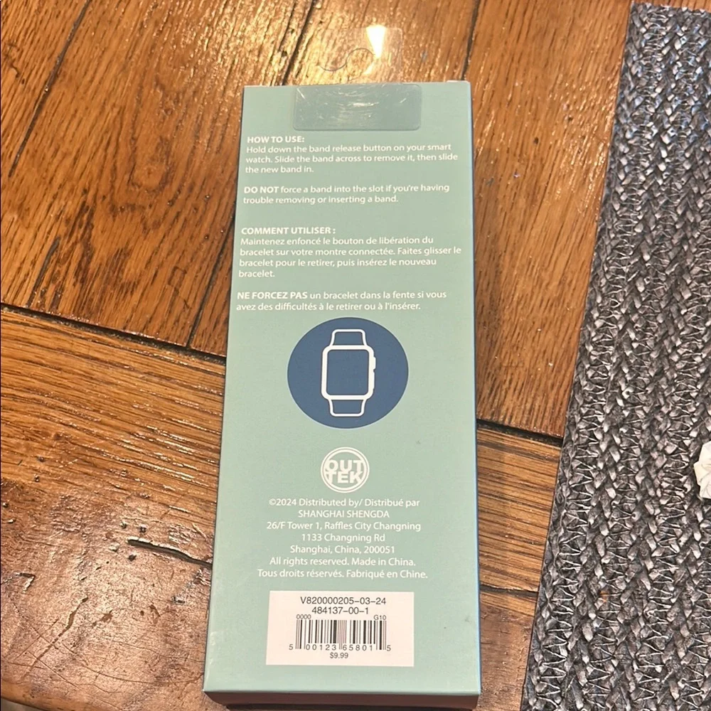 Smart Watch Band - Pink and Orange